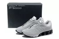 porsche design sport p5000 v3 adidas jogging hommes chaussures 2013 silver black